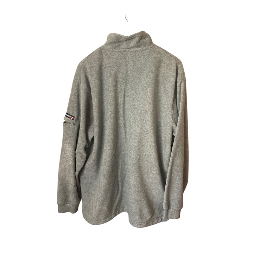 US Polo Assn XL 1/4 Zip Gray Fleece Pullover - Picture 6 of 13